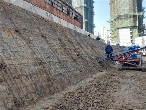 余江建筑边坡支护